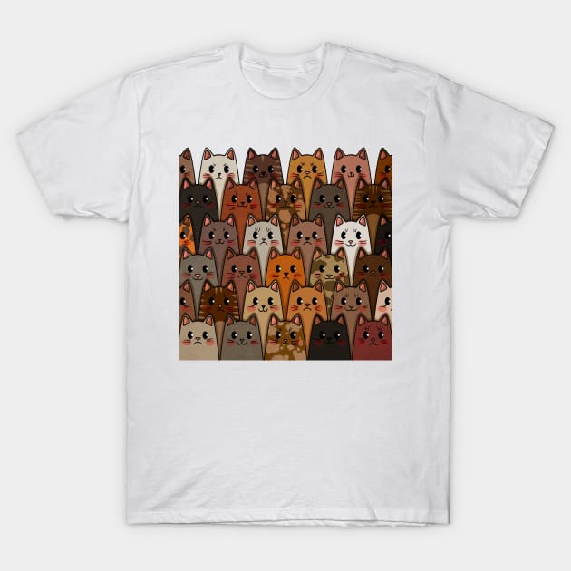 SO MANY CATS T-Shirt by addelinreplogle